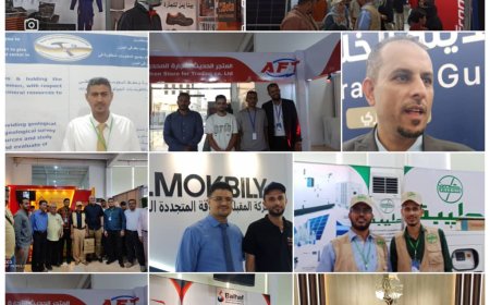 معرض عدن الاول للاعمار والبناء يشهد إقبالا كبيرا للزائرين بالعاصمة عدن