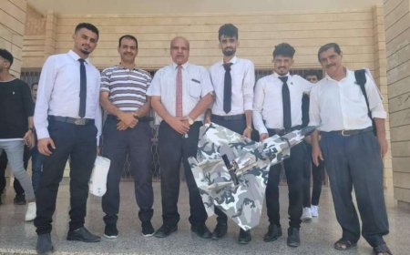 انجاز عربي غير مسبوق طلاب من عدن يصنعون طائرة مسيرة والتجارب العملية اثبتت نجاحها.. صورة وتفاصيل