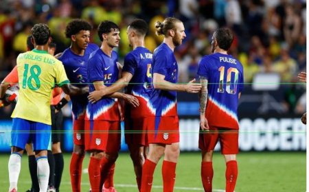 البرازيل تتعادل مع أمريكا في استعدادات نهائية لكوبا أمريكا 2024