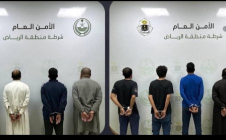 الرياض.. القبض على مواطن ويمنيين و8 مقيمين.. لسرقتهم مركبة بضائع وما تحويه