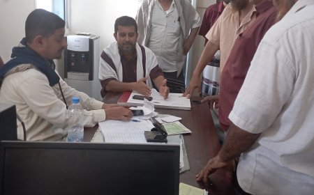 أمين عام محلي مودية يقوم بزيارة تفقدية لمكتب الصحة والسكان ومستشفى المديرية