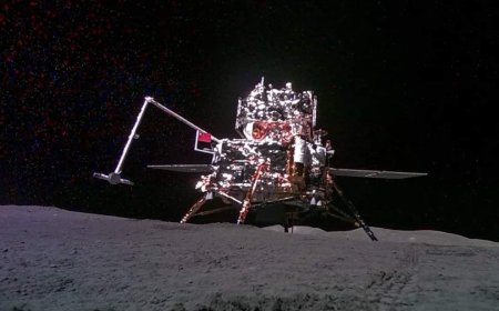 ثلاثة مراصد فلكية أحدها عربي يصور المسبار الصيني أثناء عودته من القمر