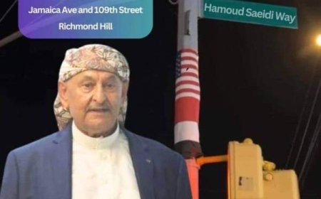 ثاني تكريم لليمنيين في نيويورك.. شارع جديد باسم الشيخ حمود الصايدي