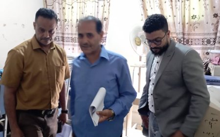 السلطة المحلية بمحافظة الضالع تواصل نزولها الميداني على المكاتب والمؤسسات الحكومية ومتابعة الدوام الرسمي فيها