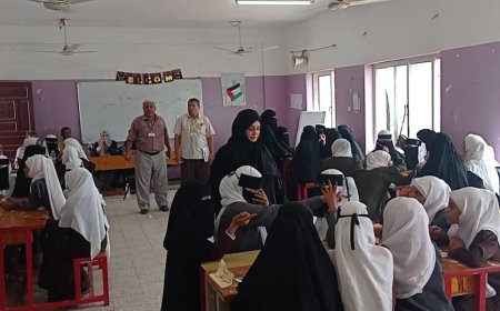 طالبات السعيد يمثلن تربية تبن في المسابقة الفكرية الوزارية المدعومة من منظمة الأطفال