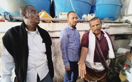 الموارد المائية ومكتب الاشغال العامة ينفذان نزول ميداني الى معامل تحلية المياه بزنجبار