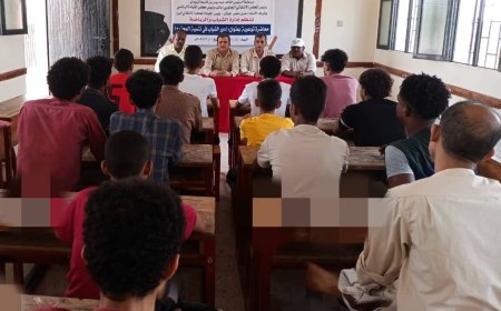 انتقالي أبين ينظم محاضرة توعوية عن أهمية دور الشباب في تنمية المجتمع