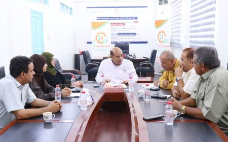 صندوق تنمية المهارات يناقش تنفيذ المرحلة الثانية من البرنامج التدريبي في لحج وأبين والضالع