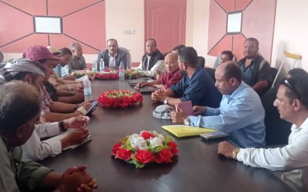 الصلاحي يشيد بإستعدادات تربية لحج  لتنفيذ اختبارات الثانوية العامة الأحد القادم