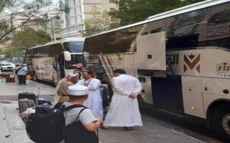 وزارة الأوقاف تعلن إعادة الحجاج العالقين في مطار جدة إلى مكة المكرمة
