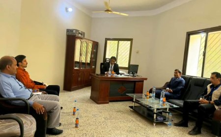 وكيل محافظة شبوة يناقش مع مكتب التخطيط وعدد من المنظمات مستوى تدخلاتها بالمحافظة