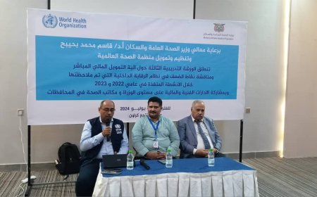 البيشي و راجم نار يدشنان ورشة عمل حول آلية التمويل المالي المباشر للأنشطة المنفذة لعامي 2022 ،2023