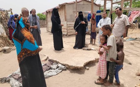 نزول ميداني لمندوبي عن فاعلي الخير بهدف تقديم المساعدة للأسر الفقيرة بأبين