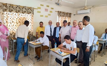 برئاسة السحم .. اللجنة الإشرافية الوزارية تدشن اختبارات الثانوية العامة للعام 2023-2024م في المدارس الخاصة بجمهورية جيبوتي