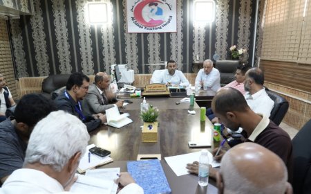 الوليدي والبيشي يتفقدان مركز عزل الاسهالات المائية الحادة الكوليرا في مستشفى الصداقة بعدن 