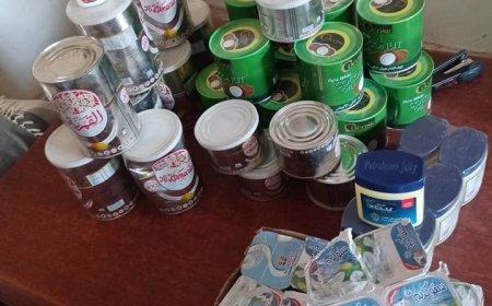 اشغال زنجبار يضبط عدد من المخالفات الصحية بسوق المدينة العام.