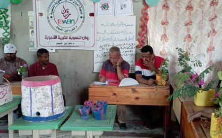 الصاعدي يزور جمعية روان النسوية ويفتتح قاعة النادي البيئيّ بمجمع الفتح بالمسيمير