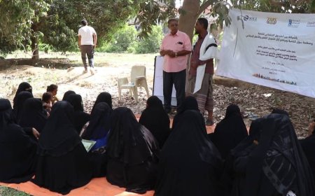 اليوسفي والجحيني يؤكدان رفع مهارات المتدربين والمتدربات في مجالي الخياطة والتفصيل والثروة الحيوانية والبيطرة بخنفر