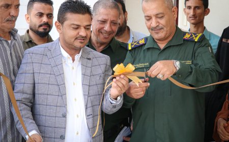معاوية يدشن منظومة إصدار البطاقة الشخصية الاليكترونية بمديرية الشيخ عثمان