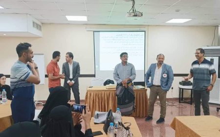 اختتام دورة بعدن حول القانون الدولي الإنساني لأفراد وضباط حزام أبين