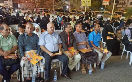عدن تشهد مهرجاناً توعويا للحشد المجتمعي وإعلاميا لمناصرة حملة التحصين ضد شلل الأطفال