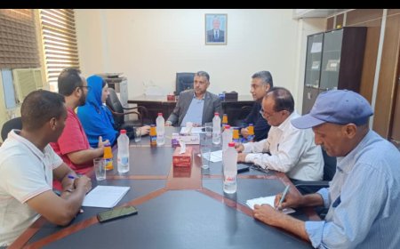 خلال لقائه رئيسة البعثة : نائب محافظ عدن يشيد بدور بعثة أطباء بلا حدود الفرنسية