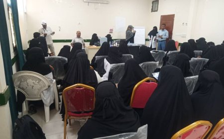 باجميل يدشن الدورة التدريبية الخاصة بحملة التحصين ضد شلل الاطفال التي تنطلق غدا الاثنين