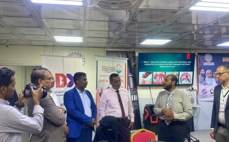 مخيم خيري لزراعة الأسنان.. الوكيل باضاوي يدشن فعاليات المؤتمر الدولي الأول لكلية طب الأسنان بجامعة العرب 2024