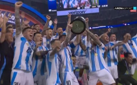 تتويج الأرجنتين بكوبا أمريكا للمرة 16 في تاريخهم