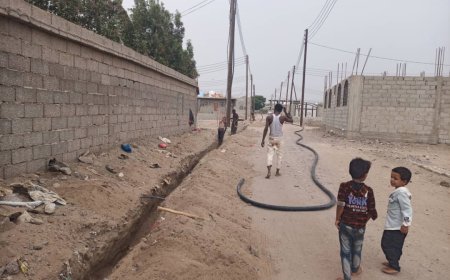 اللجان المجتمعية في المنطقة الثالثة بئر احمد يشكرون الوليدي على ما يقدمه للمنطقة 