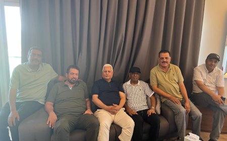 وفد رفيع المستوى يطمئن على صحة وكيل جهاز الأمن القومي اللواء محمد جميع الخضر