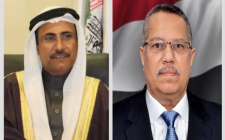 رئيس البرلمان العربي يطمئن على صحة رئيس مجلس الشورى