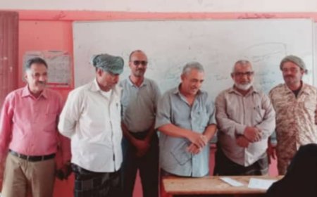 إختتام النزول الإشرافي الميداني لمراكز إختبارات الشهادة الثانوية بالضالع