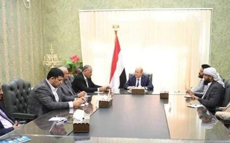 مجلس القيادة الرئاسي يناقش تطورات الأوضاع المحلية