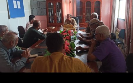 مدير عام زنجبار يناقش مع مكتب التخطيط والتعاون الدولي التنسيق المشترك وآلية عمل المنظمات الدولية 