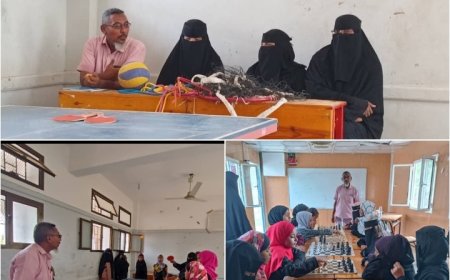 تدشين افتتاح المركز الصيفي للفتيات بمديرية خنفر