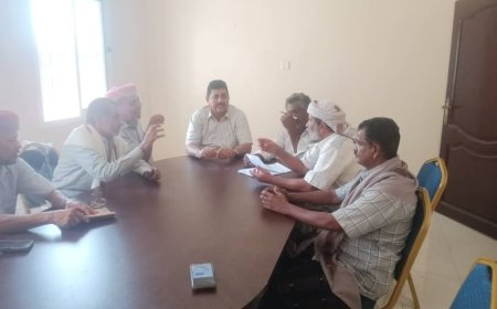 تنفيذية حضرموت الجامع في أرياف المكلا تقر برنامجًا طارئًا