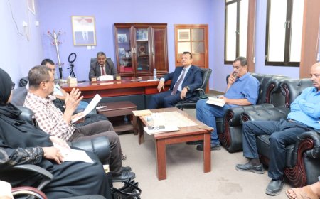 اللجنة العليا للاختبارات الوزارية تعقد اجتماعًا في عدن استعدادًا لاختبارات العام الدراسي 2023-2024