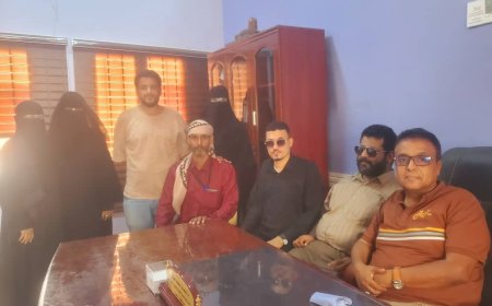 الدكتور عصام المقبلي يلتقي جمعية رعاية وتأهيل المكفوفين عدن