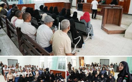 تعز.. «تحالف رصد» ينظم جلسة محاكمة صورية لمرتكبي إنتهاكات العنف الجنسي وتجنيد الأطفال