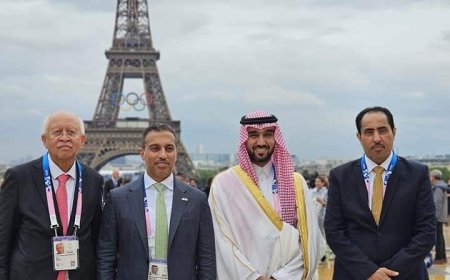 وزير الشباب والرياضة يشهد حفل افتتاح أولمبياد باريس 2024