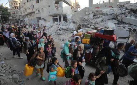 الأمم المتحدة: 9% من سكان غزة هُجّروا خلال الأسبوع الماضي