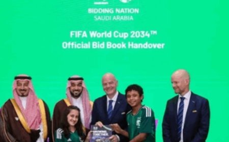 رسميا.. السعودية تسلم ملف استضافة كأس العالم 2034