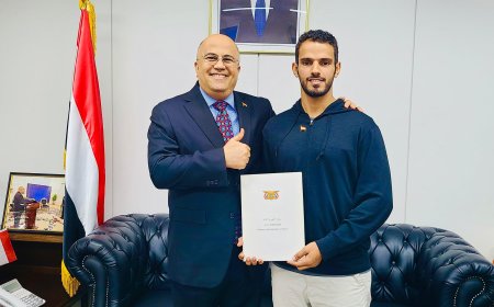 السفير عادل السنيني يهنئ البطل اليمني أسامة مرعي لتأهله إلى الجولة الخامسة في بطولة أسيا للدراجات النارية