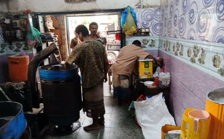 مكتب الأشغال بزنجبار ينفذ نزول إلى اصحاب معاصر الجلجل البلدي بسوق المدينة