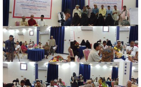 بمشاركة الشدادي واليزيدي الاعلان عن المجلس الاستشاري المحلي لمجتمع باجدار مديرية زنجبار