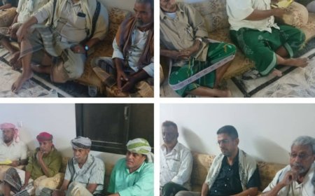 تنفيذية حضرموت الجامع بالديس الشرقية تلتقي مقادمة قبائل الديس الشرقية