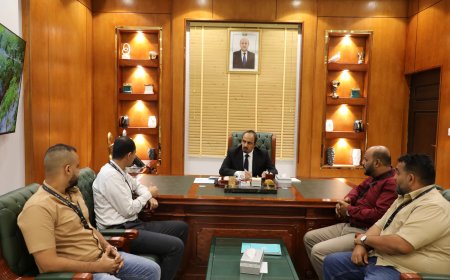 المحافظ بن ماضي يطلع على نتائج إعداد منظمة صناع النهضة لخطط التنمية الاسترتيجية للتعافي 