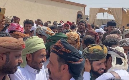 رئيس حلف قبائل حضرموت يستقبل المقدم سالم مبارك الغرابي وعقال بيت غراب