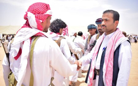 حشد قبلي في العبر يؤيد حلف قبائل حضرموت ومؤتمر حضرموت الجامع